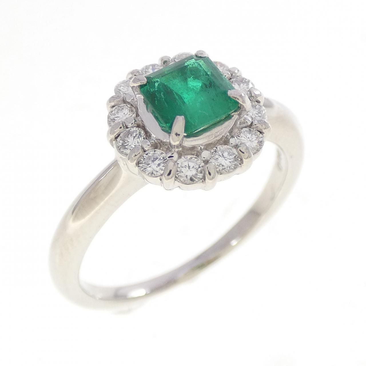 PT900 エメラルド リング 0.54CT