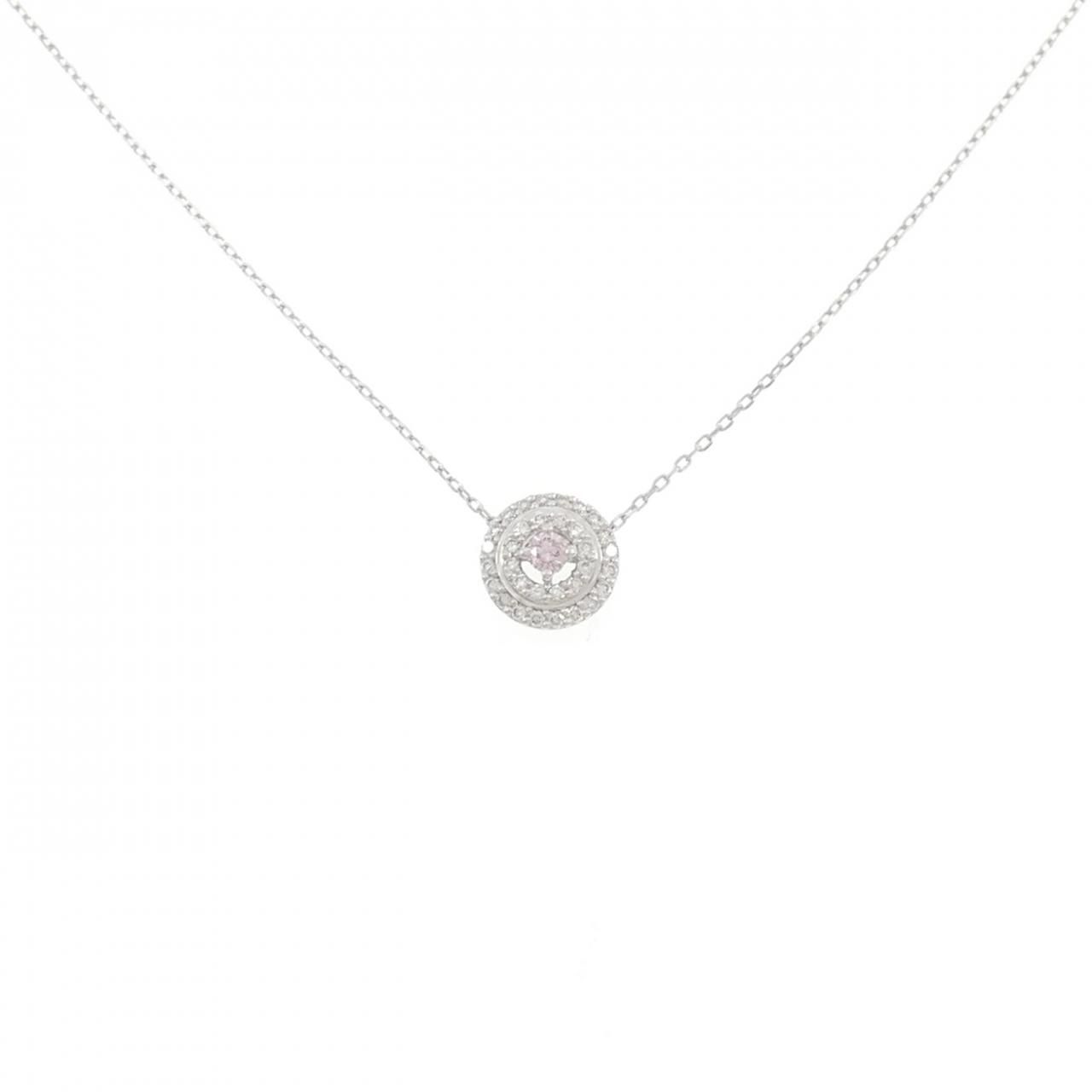 PT900/PT850 ダイヤモンド ネックレス 0.063CT FP I1