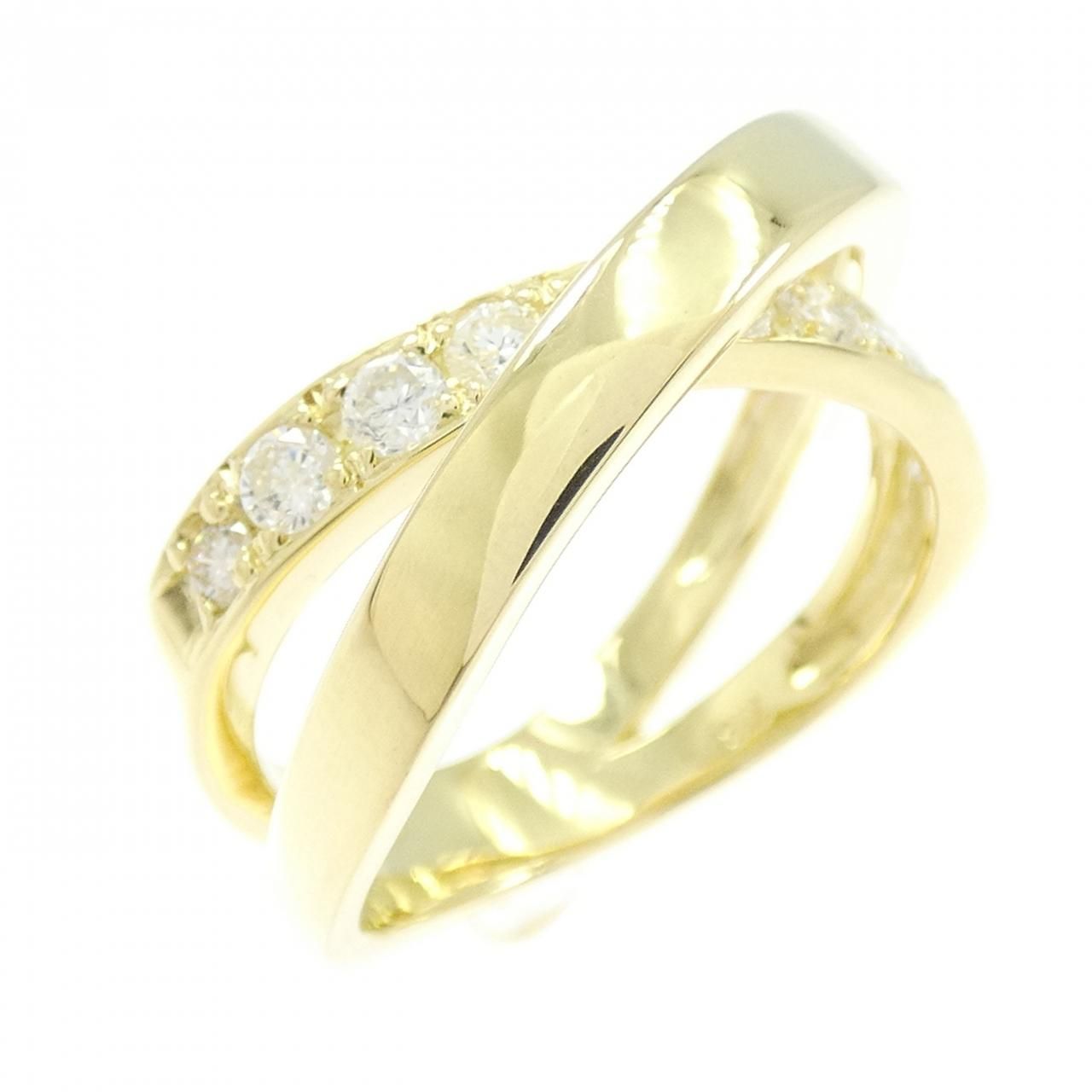 K18YG ダイヤモンド リング 0.50CT