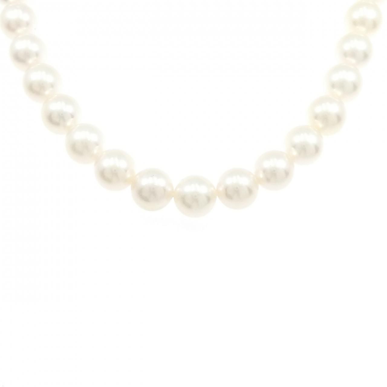 シルバークラスプ アコヤパール ネックレス 8-8.5mm