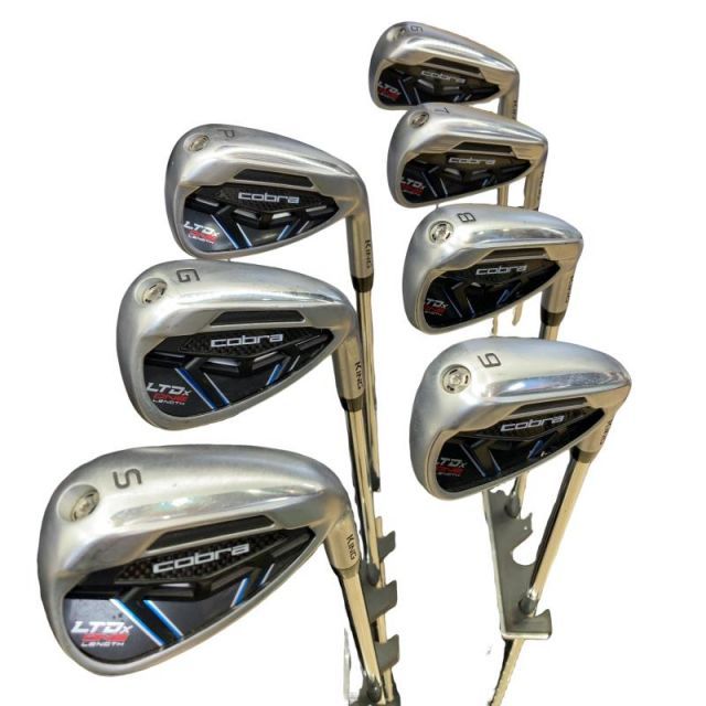 【中古】 コブラ KING LTDx ONE LENGTH 7S アイアンセット IR NS PRO 950GH (フレックスS) メンズ 男性用 右利き 右用 Cランク ゴルフクラブ