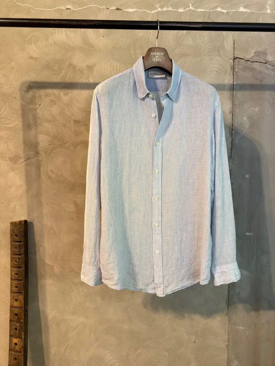 DKNY Pure リネン シャツ メンズ100