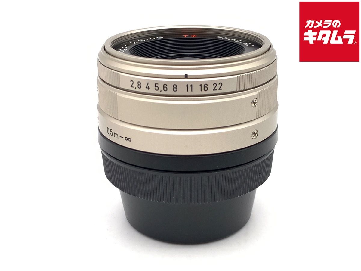 【中古】 【良品】 コンタックス ビオゴン T* G 28/2.8 クローム