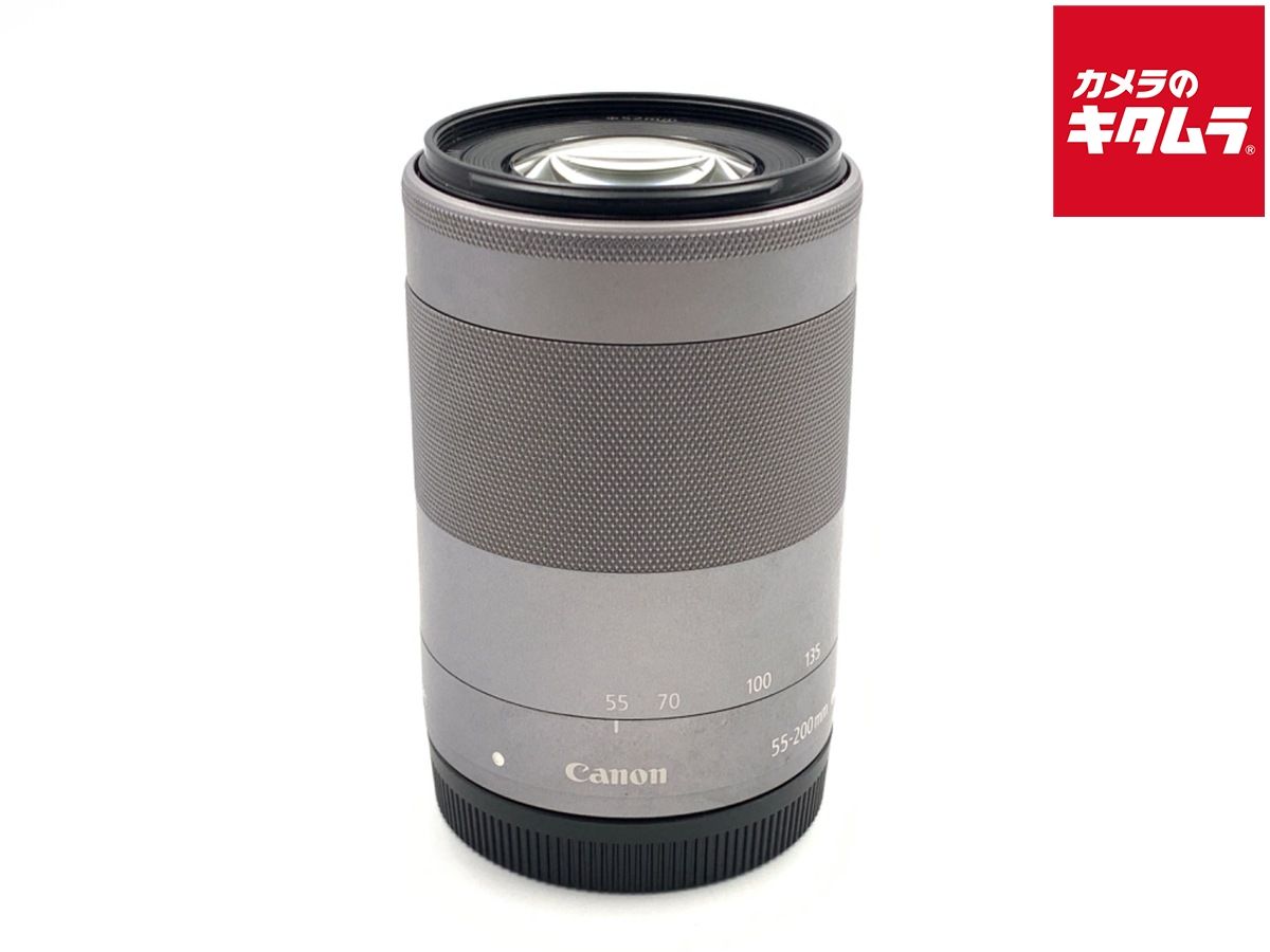 【中古】 【並品】 キヤノン EF-M55-200mm F4.5-6.3 IS STM シルバー 15,210円