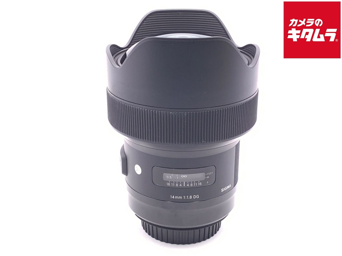 【中古】 【並品】 シグマ 14mm F1.8 DG HSM Art キヤノン用 75,620円