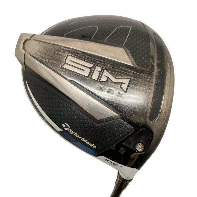 【中古】 テーラーメイド SIM MAX 10.5° ドライバー DR リシャフト (フレックスその他) メンズ 男性用 右利き 右用 Cランク ゴルフクラブ