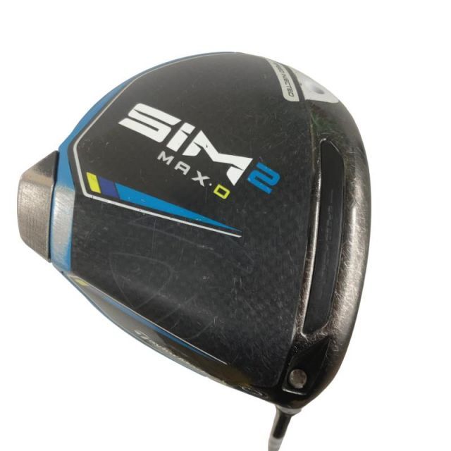 【中古】 テーラーメイド SIM2 MAX-D 9° ドライバー DR 純正特注シャフト (フレックスX) メンズ 男性用 右利き 右用 Cランク ゴルフクラブ