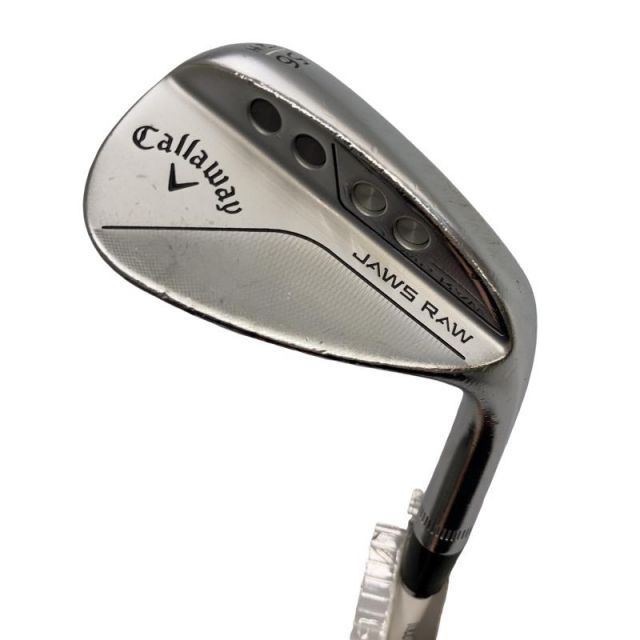 【中古】 キャロウェイ JAWS RAW クロムメッキ 56°/12°W ウェッジ WG Dynamic Gold (フレックスS) メンズ 男性用 右利き 右用 Dランク ゴルフクラブ