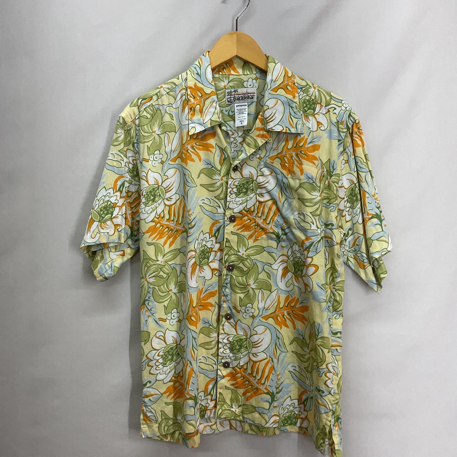 Patagonia (パタゴニア) 06年製 Pataloha 52541 パタロハ オヒアレフア アロハシャツ S【I0197-005】220