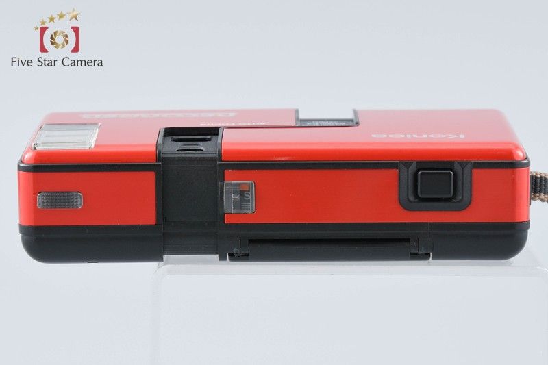 中古】KONICA コニカ RECORDER レッド コンパクトフィルムカメラ