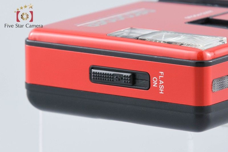 中古】KONICA コニカ RECORDER レッド コンパクトフィルムカメラ