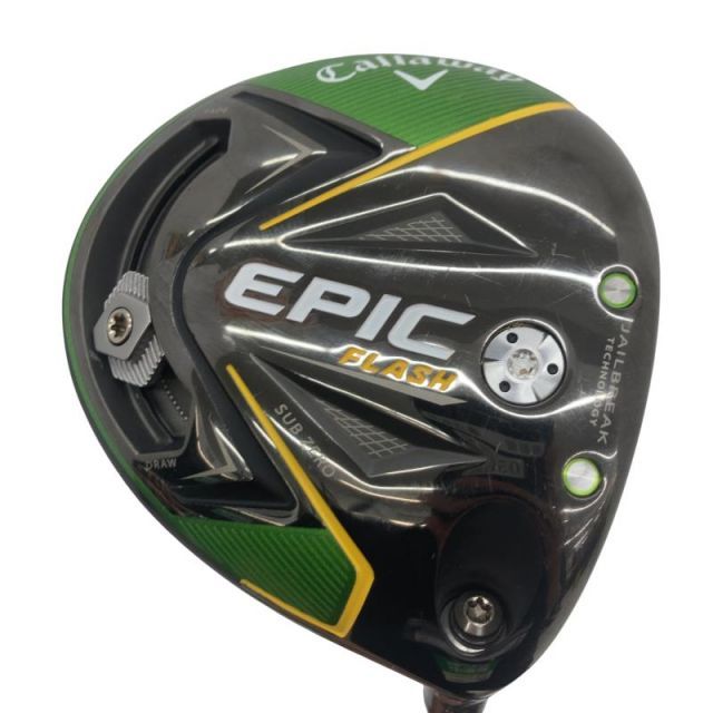 【中古】 キャロウェイ EPIC FLASH SUBZERO 9° ドライバー DR Tour AD VR-6 (フレックスS) メンズ 男性用 右利き 右用 Cランク ゴルフクラブ