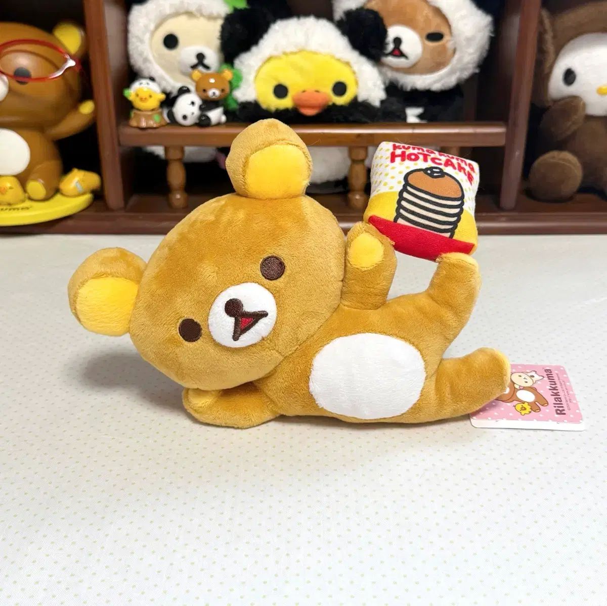 リラックマ ぬいぐるみ ホットケーキ たべたい ホットケーキたべたい