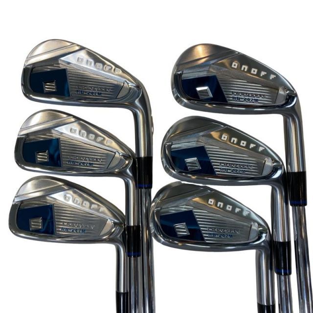 【中古】 ダイワ(グローブライド) ONOFF LABOSPEC RB-247M 6S アイアンセット IR 純正特注シャフト (フレックスS) メンズ 男性用 右利き 右用 Bランク ゴルフクラブ