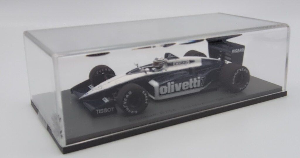Spark model 1/43 Brabham BT56 No.7 3rd Mexican GP 1987 Riccardo