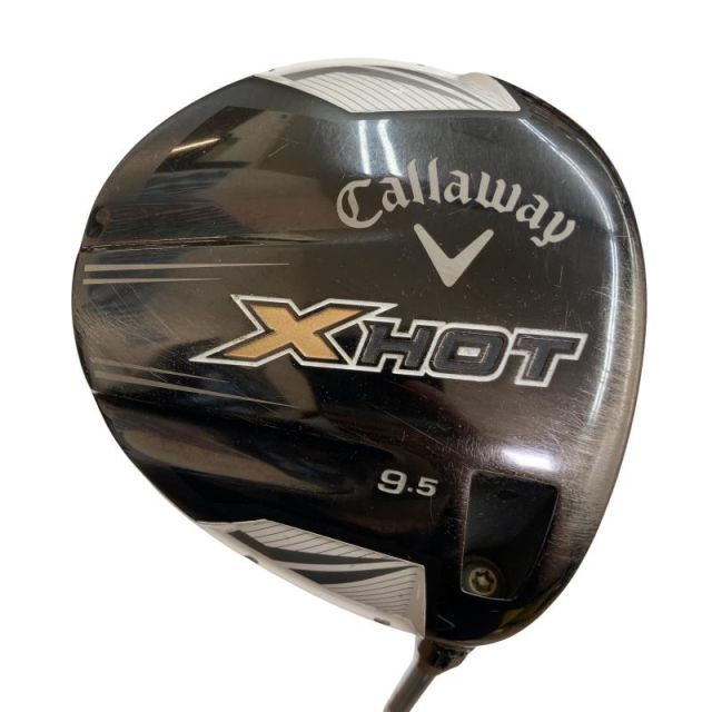 【中古】 キャロウェイ X HOT 9.5° ドライバー DR X HOT 60W(ドライバー) (フレックスS) メンズ 男性用 右利き 右用 Cランク ゴルフクラブ