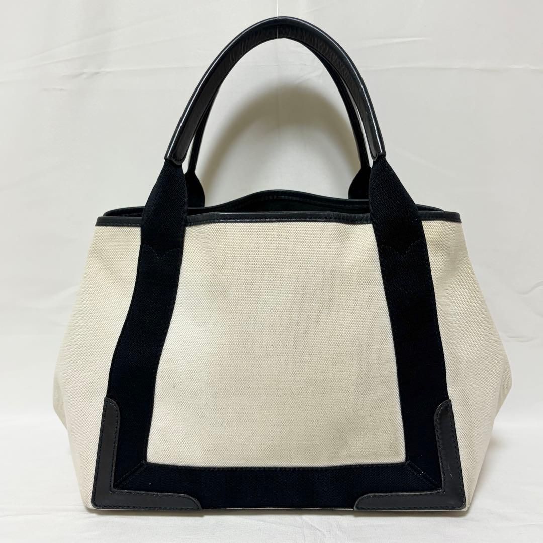 BALENCIAGA バレンシアガ ネイビーカバスS トートバッグ キャンバス