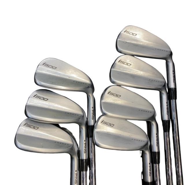 【中古】 ピン i500 9S アイアンセット IR PING AWT 2.0 LITE (フレックスR) メンズ 男性用 右利き 右用 Cランク ゴルフクラブ