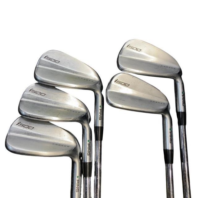 【中古】 ピン i500 5S アイアンセット IR 純正特注シャフト (フレックスS) メンズ 男性用 右利き 右用 Cランク ゴルフクラブ