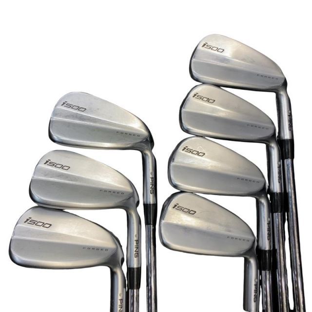 【中古】 ピン i500 7S アイアンセット IR 純正特注シャフト (フレックスS) メンズ 男性用 右利き 右用 Cランク ゴルフクラブ 45,451円