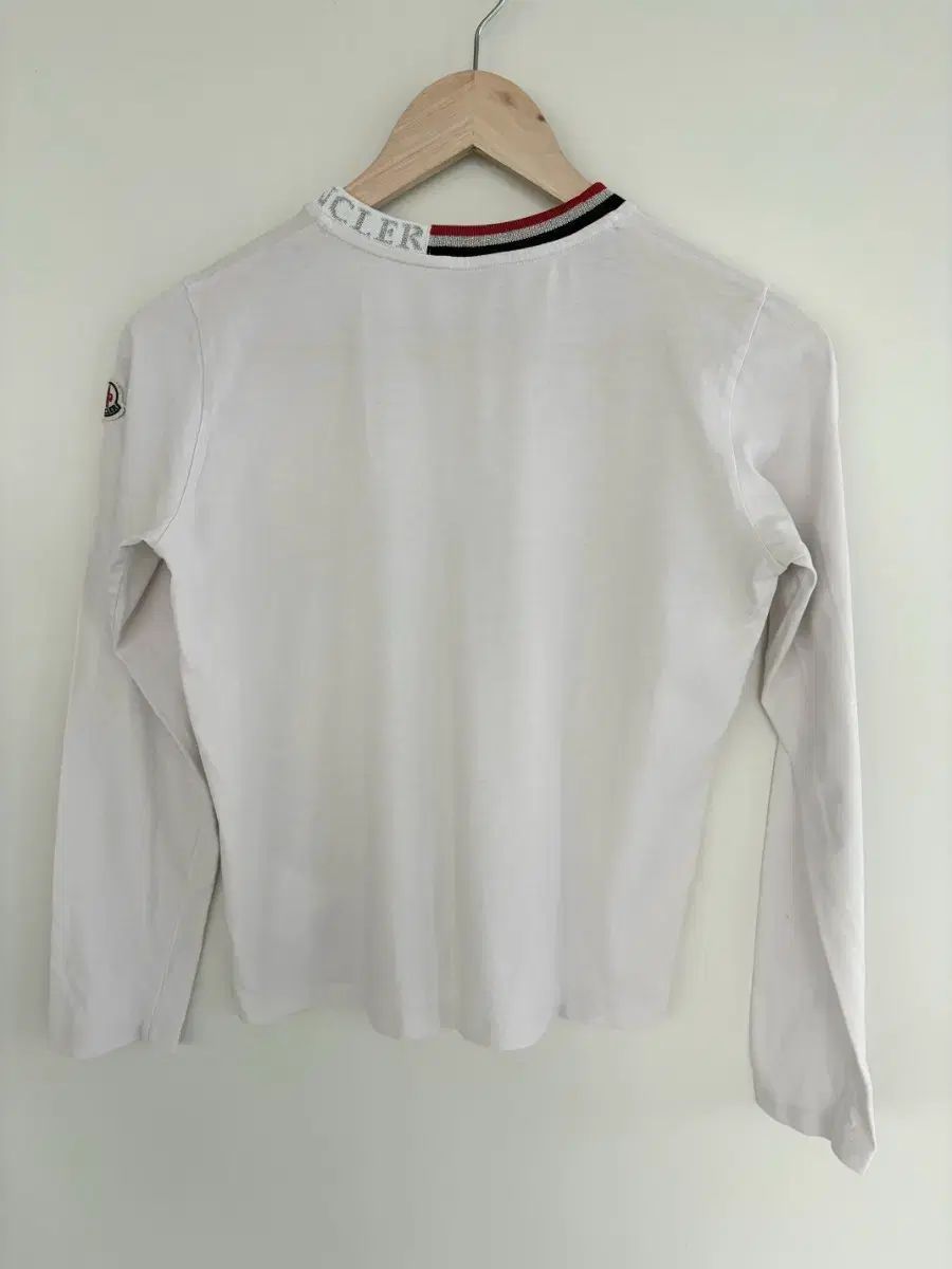 モンクレール MONCLER Tシャツ ロンT 長袖 白 ブランド - メンズ 長袖T