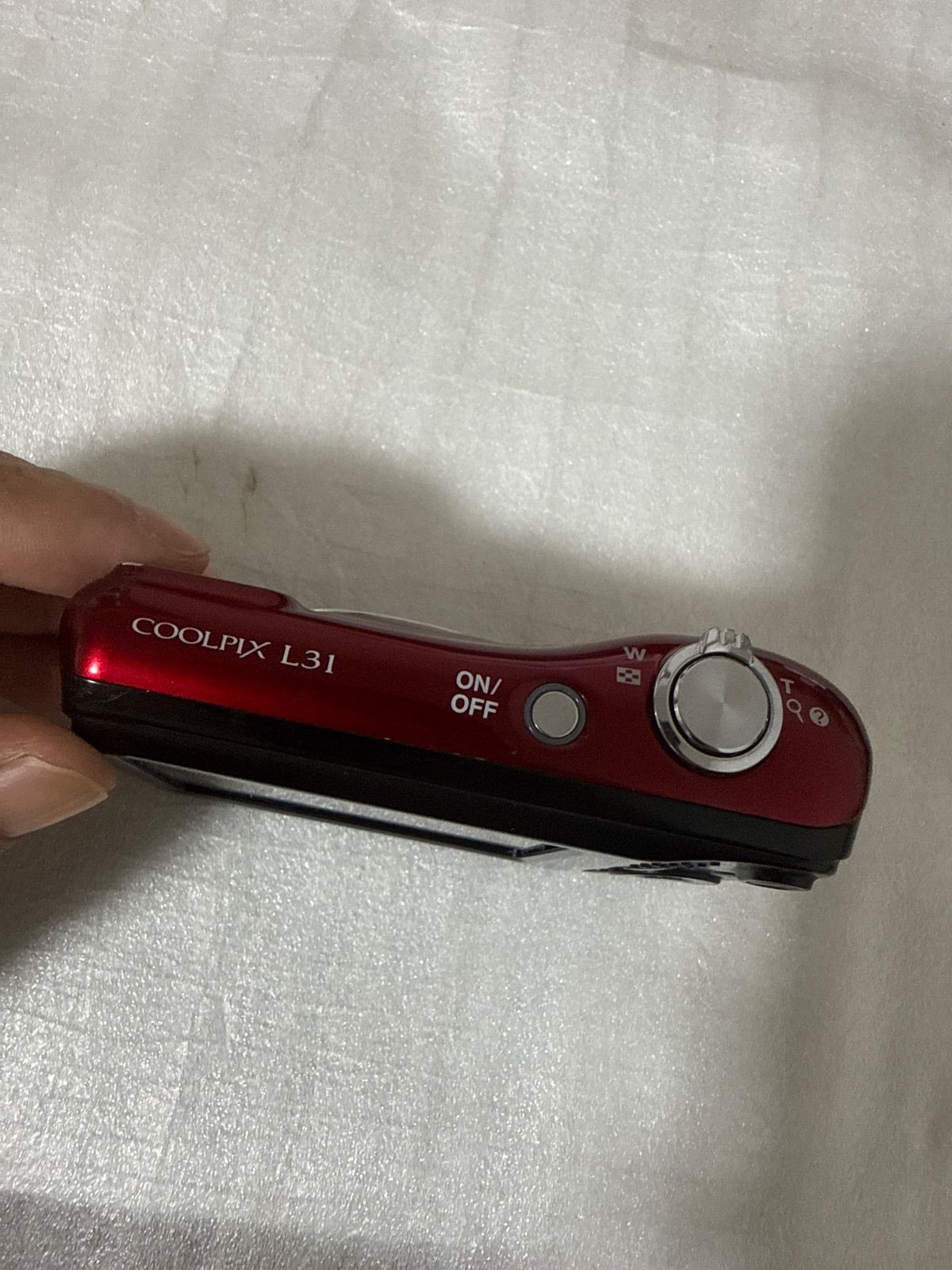 カメラ 実写美⭕️【動作確認済】Nikon ニコン COOLPIX L31 コンデジ 赤