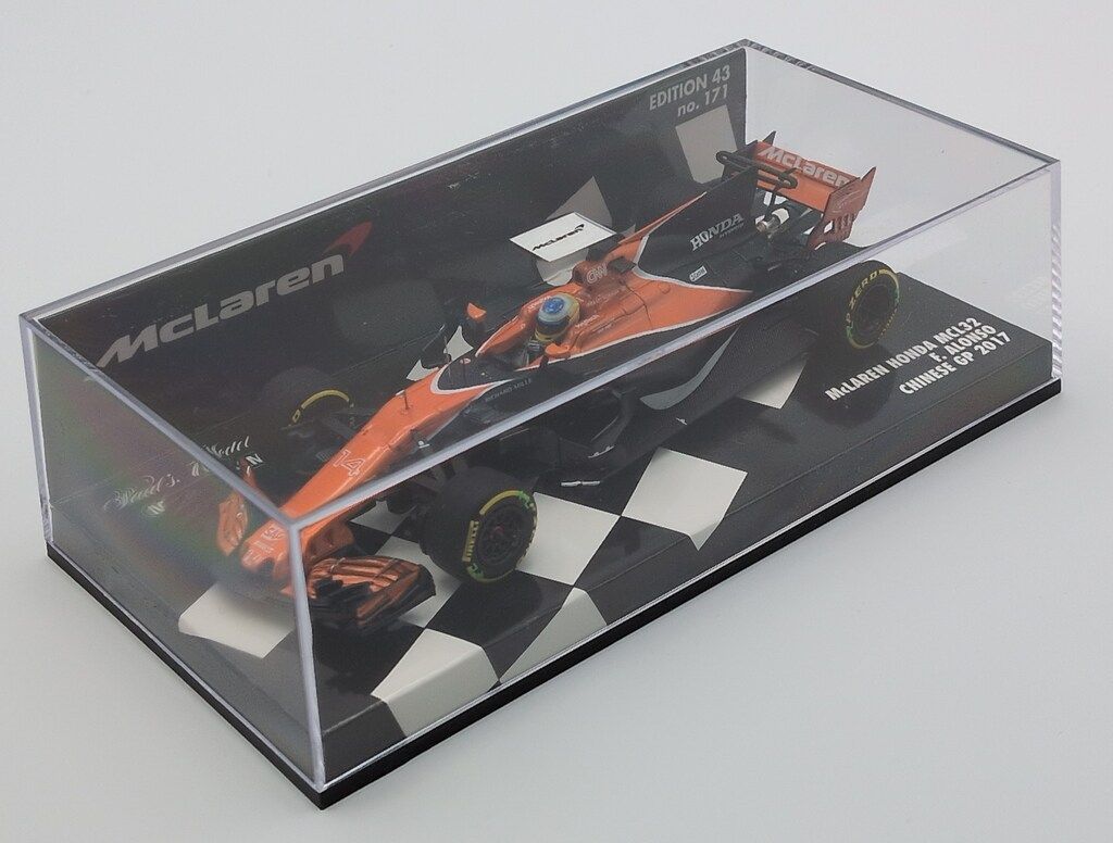 Paul's Model Art 1/43 MINICHAMPS EDITION 43 McLaren Honda MCL32 F.Alonso Chinese GP 2017 171