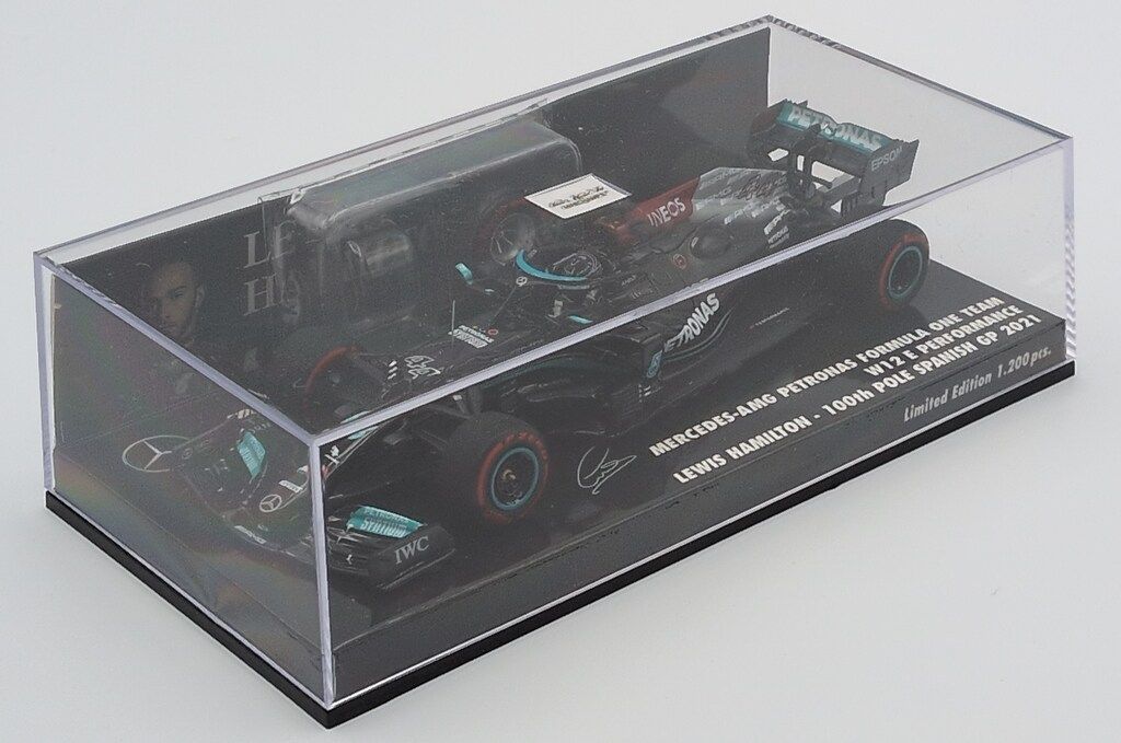 PMA 1/43 MINICHAMPS メルセデス AMG ペトロナス フォーミュラ ワン チーム W12 E パフォーマンス ルイス・ハミルトン スペ