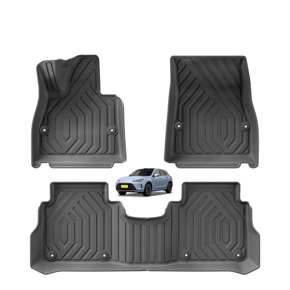AITO M5 Seres M5 5 2022-2025 TPE 3Dカーフロアマット カーゴライナーパッド 防水 全天候型アクセサリー ブラック