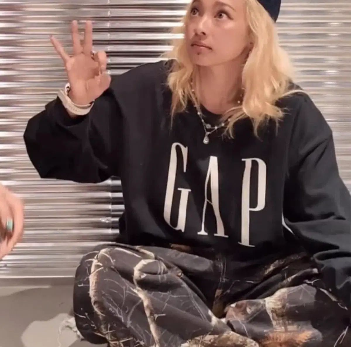 90s GAP ビックロゴ オールドギャップ ジャパンバージョン モチーフ 泉 鏡花 ギャップ Tシャツ L