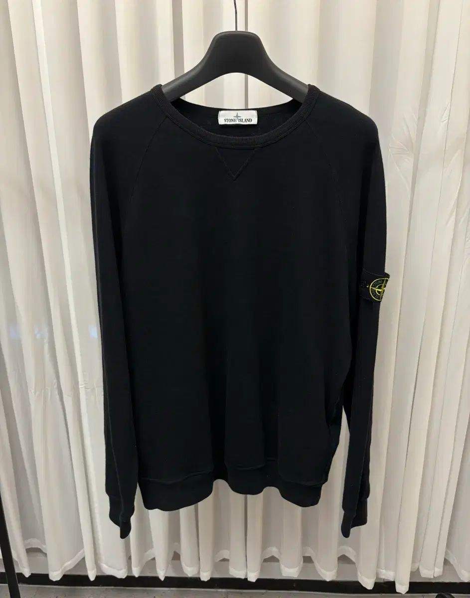 XL STONE ISLAND ストーンアイランド スウェット ブラック