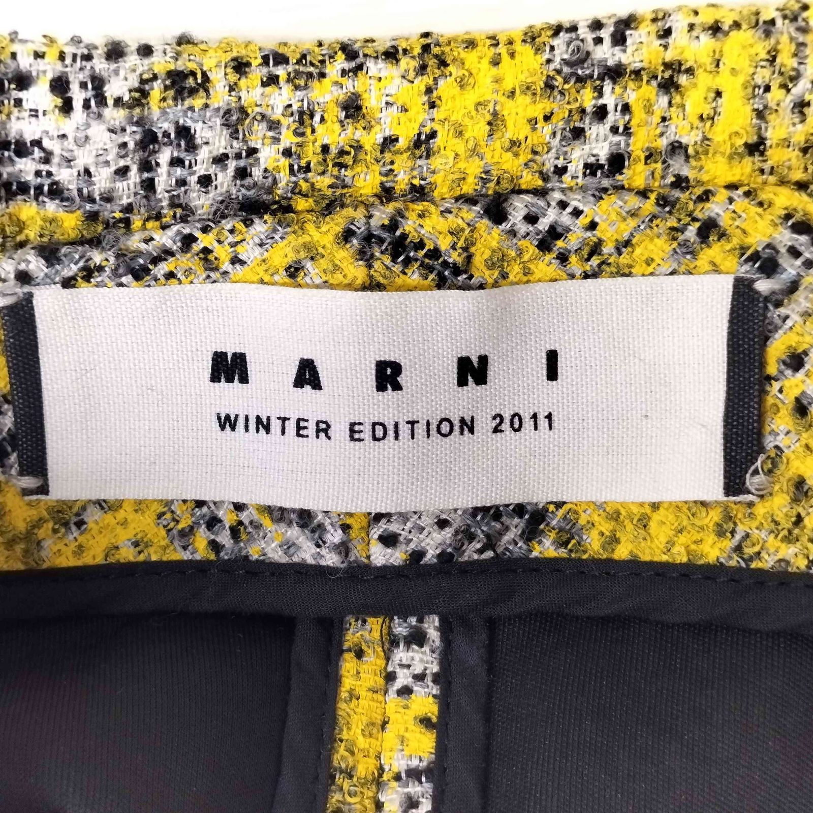 マルニ MARNI リボンデザイン サマー ツイードジャケット レディース 