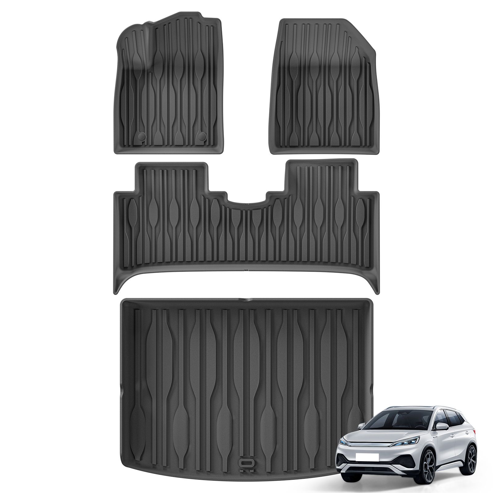 BYD ATTO3 ATTO 3 元PLUS 車用フロアマット カーゴライナー トランク 