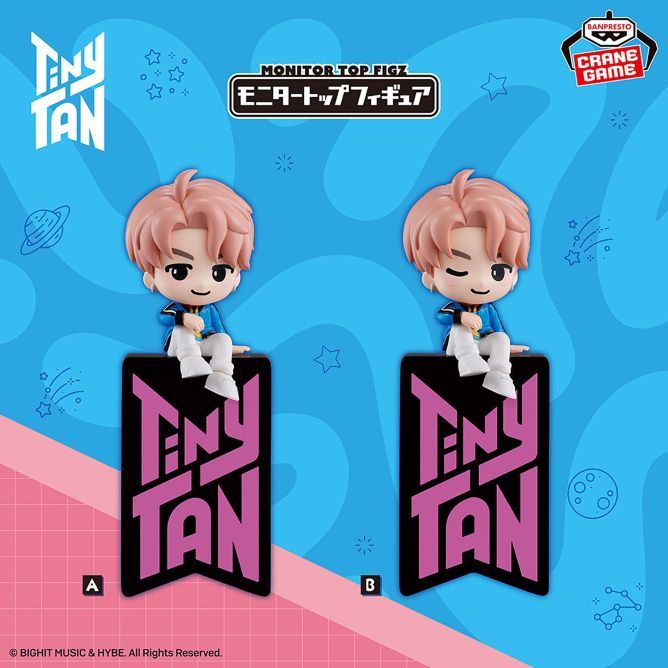 TinyTAN DNA モニタートップフィギュア-RM- 全2種 - メルカリ