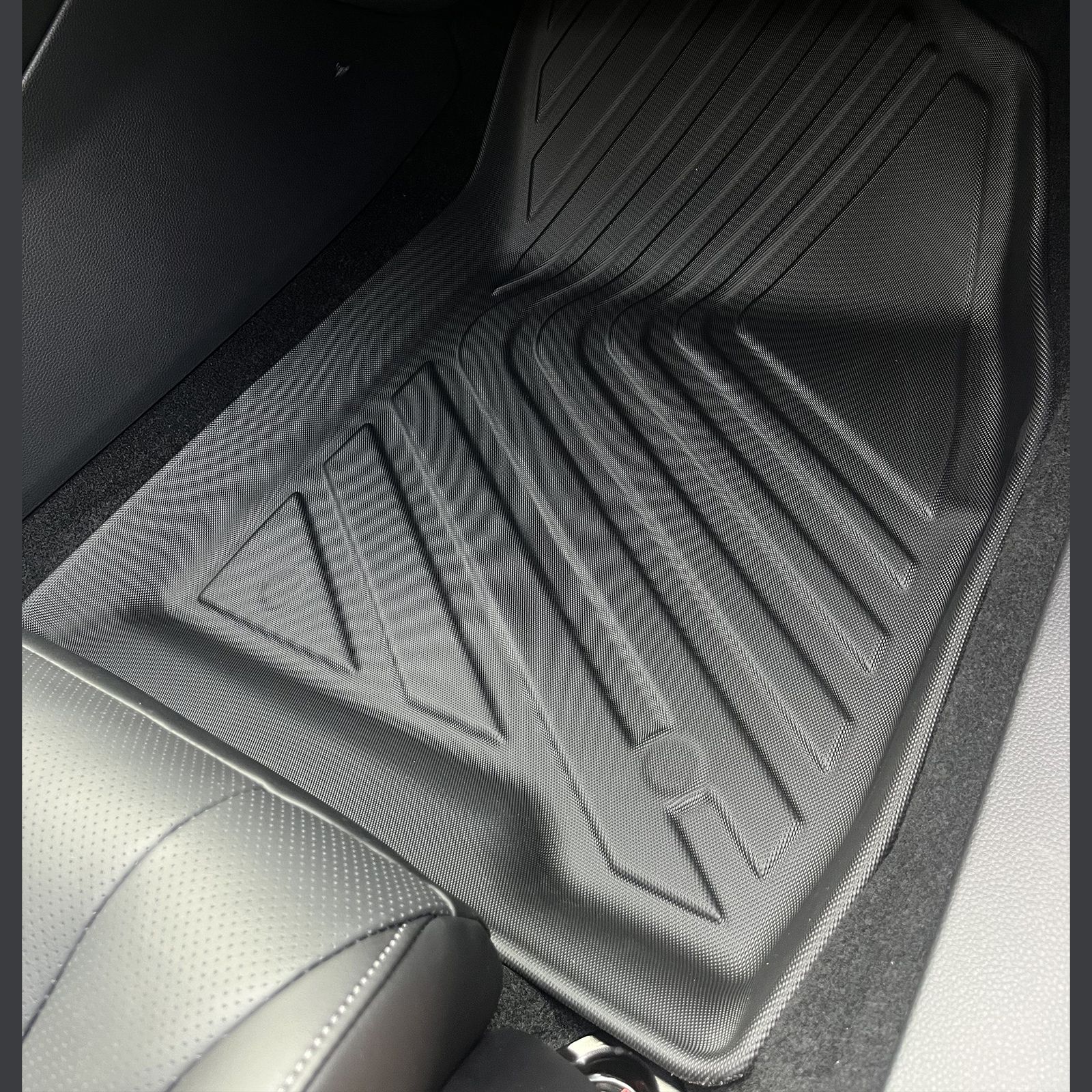 TPE 3Dカーフロアマット カーゴライナー トランクパッド ホンダ アコード 2023 2024 全天候型 自動車アクセサリー (左ハンドル車用)