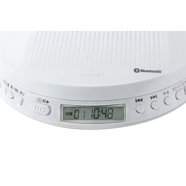 東芝 ポータブルCDプレーヤー ホワイト TY-P50(W) - メルカリ