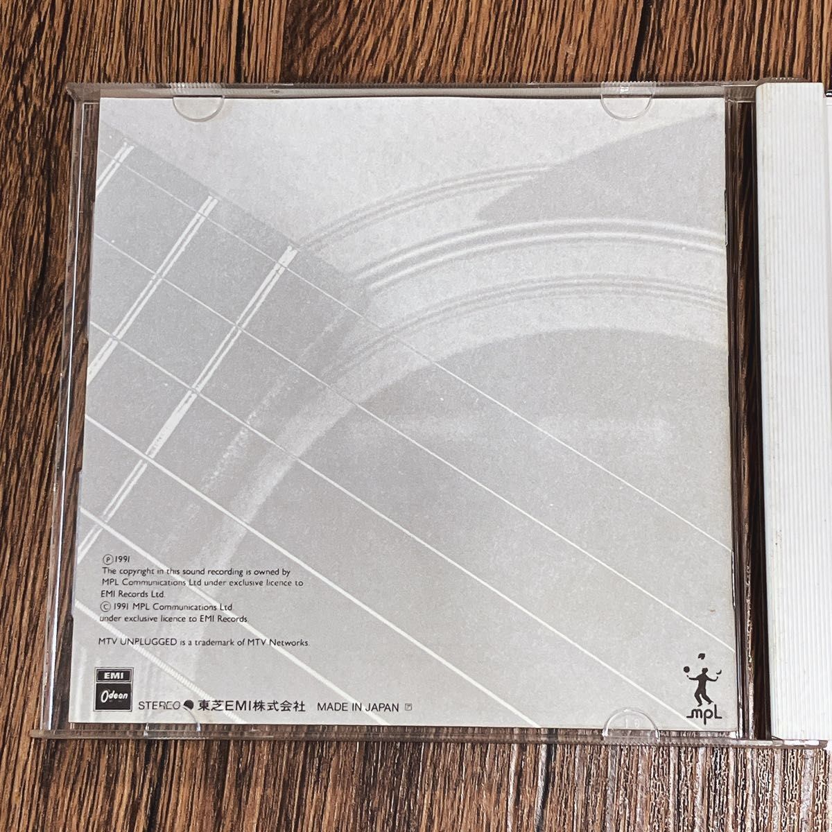 ポール・マッカートニー Unplugged CD 公式海賊盤 Paul McCartney