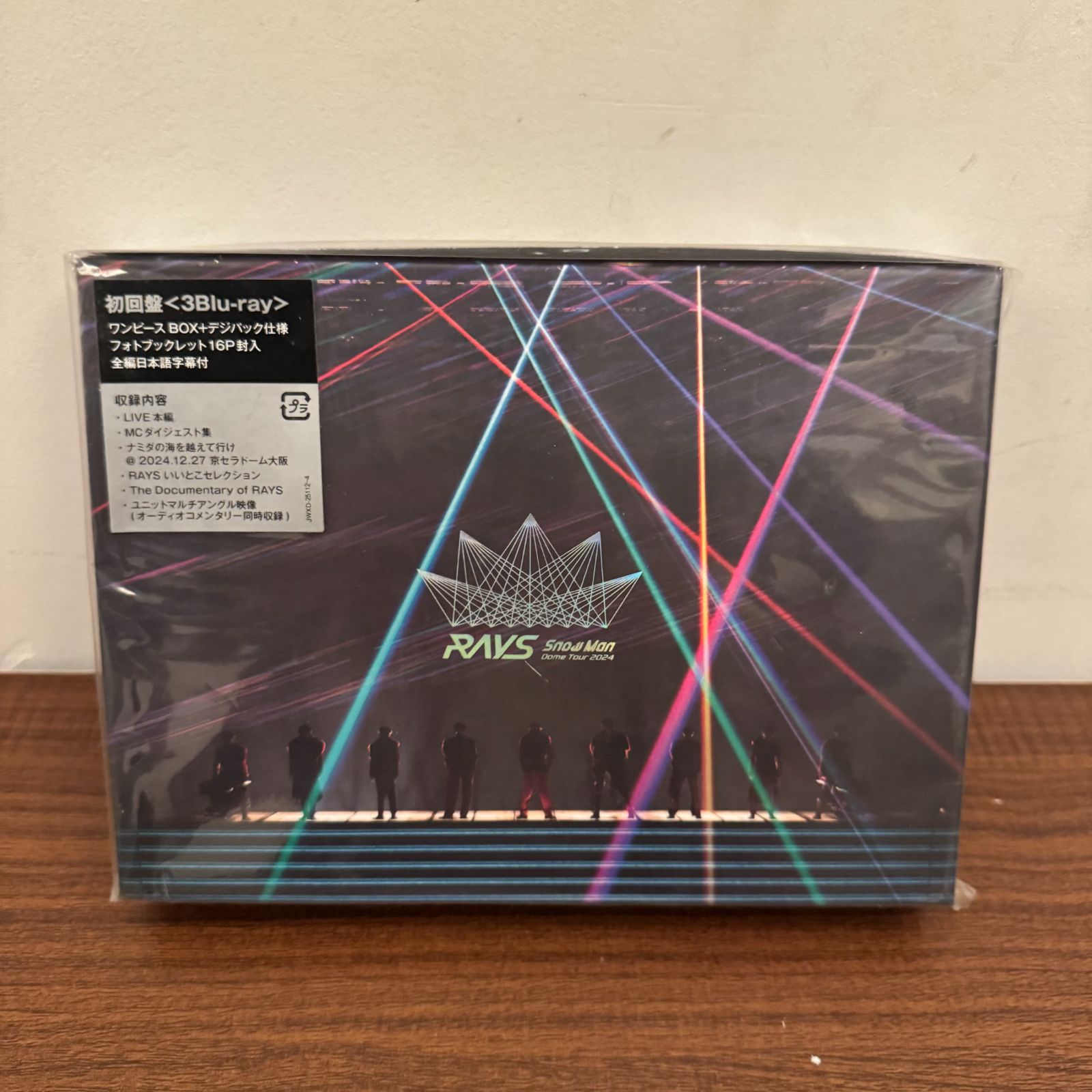 Blu-ray] MENT Snow Man Dome Tour 2024 RAYS 初回盤 Blu-ray3枚組