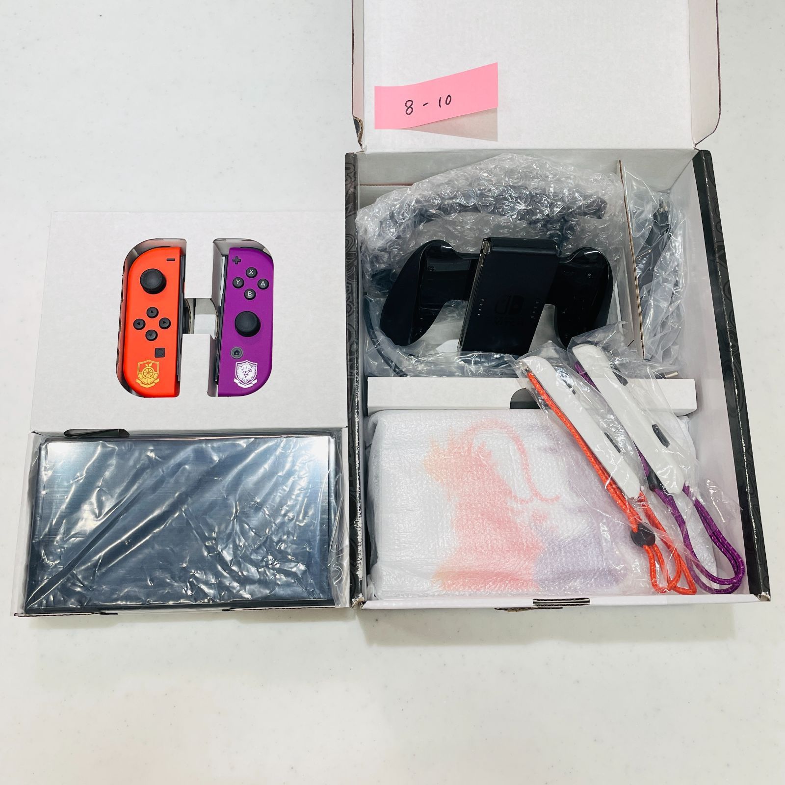 付属品完備 完品 有機ELモデル Nintendo Switch ポケモン スカーレット 