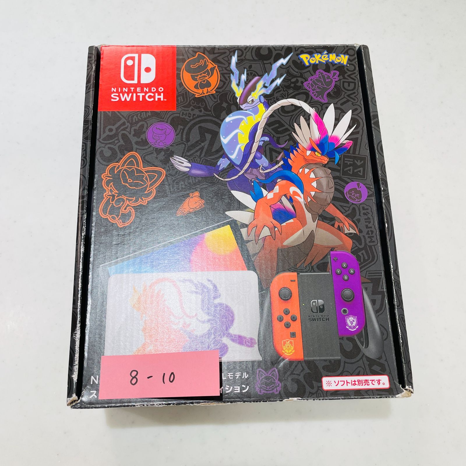 付属品完備 完品 有機ELモデル Nintendo Switch ポケモン スカーレット