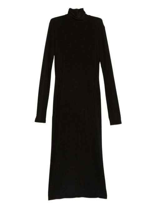 NORMA KAMALI タートルネック ミディドレス 送料無料