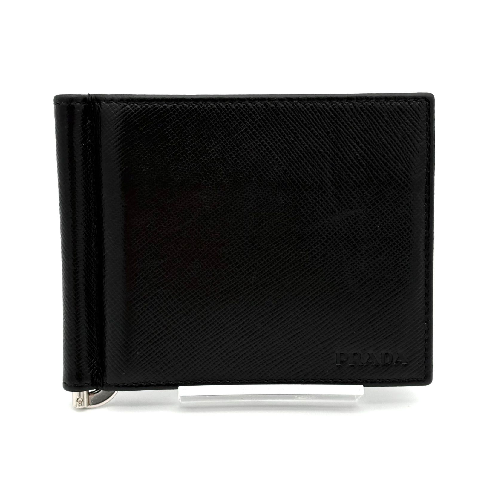 PRADA プラダ マネークリップ サフィアーノ NERO ブラック 2893 - メルカリ
