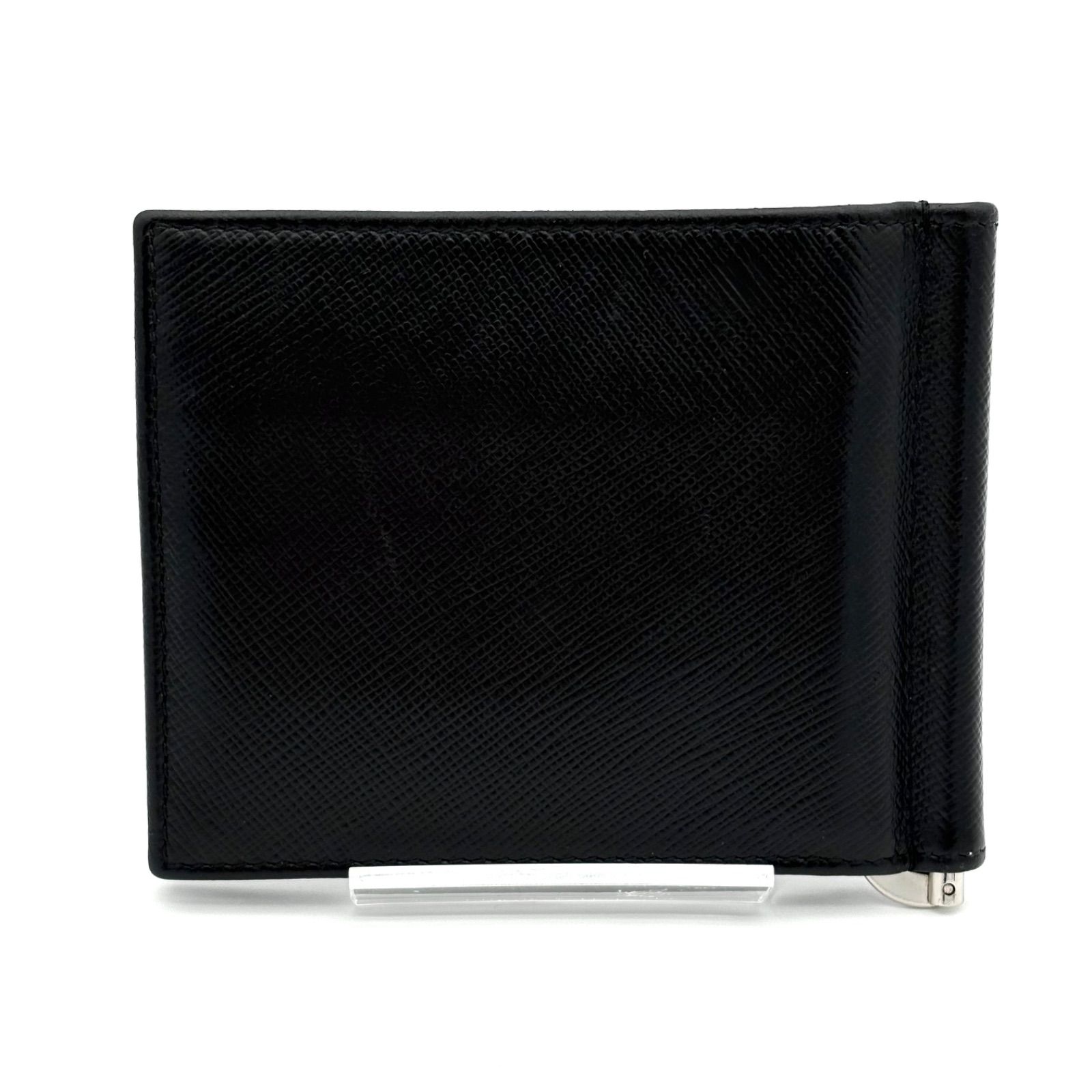 PRADA プラダ マネークリップ サフィアーノ NERO ブラック 2893 【公式