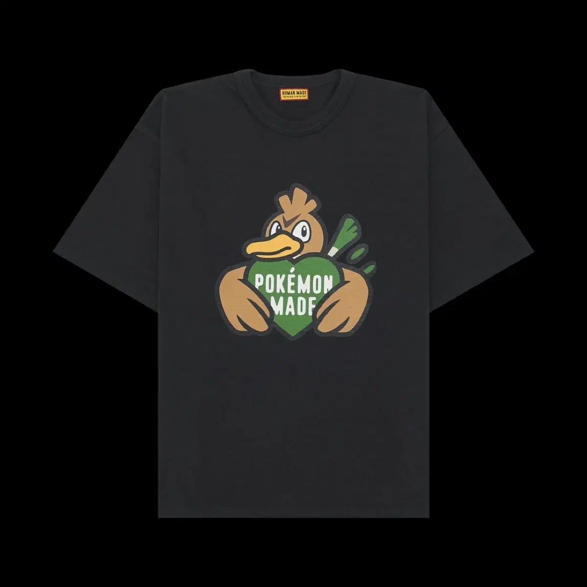 XXL HUMAN MADE(ヒューマンメイド) ポケットモンスター パオる Tシャツ ブラック