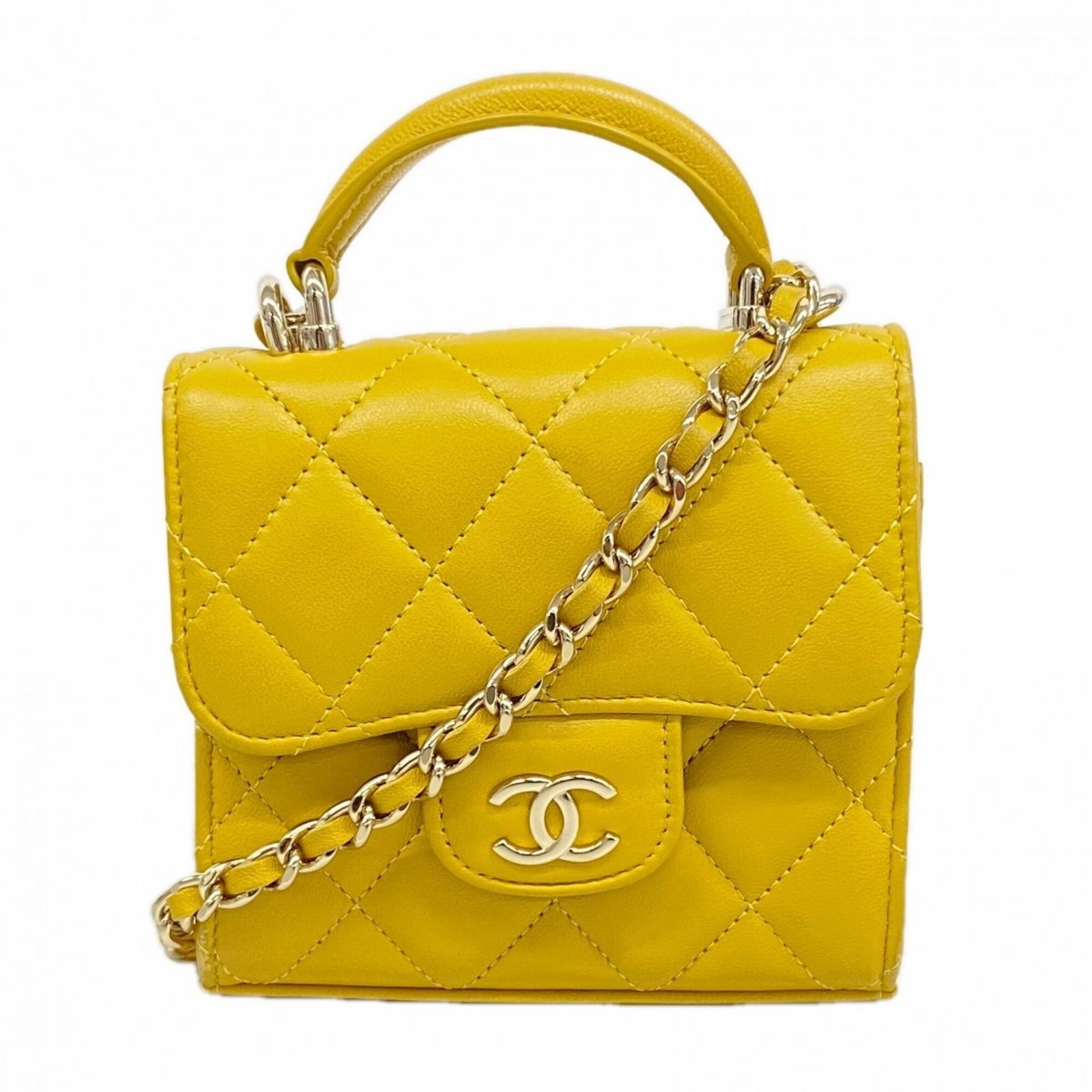 シャネル(Chanel) シャネル ハンドバッグ ミニマトラッセ チェーン