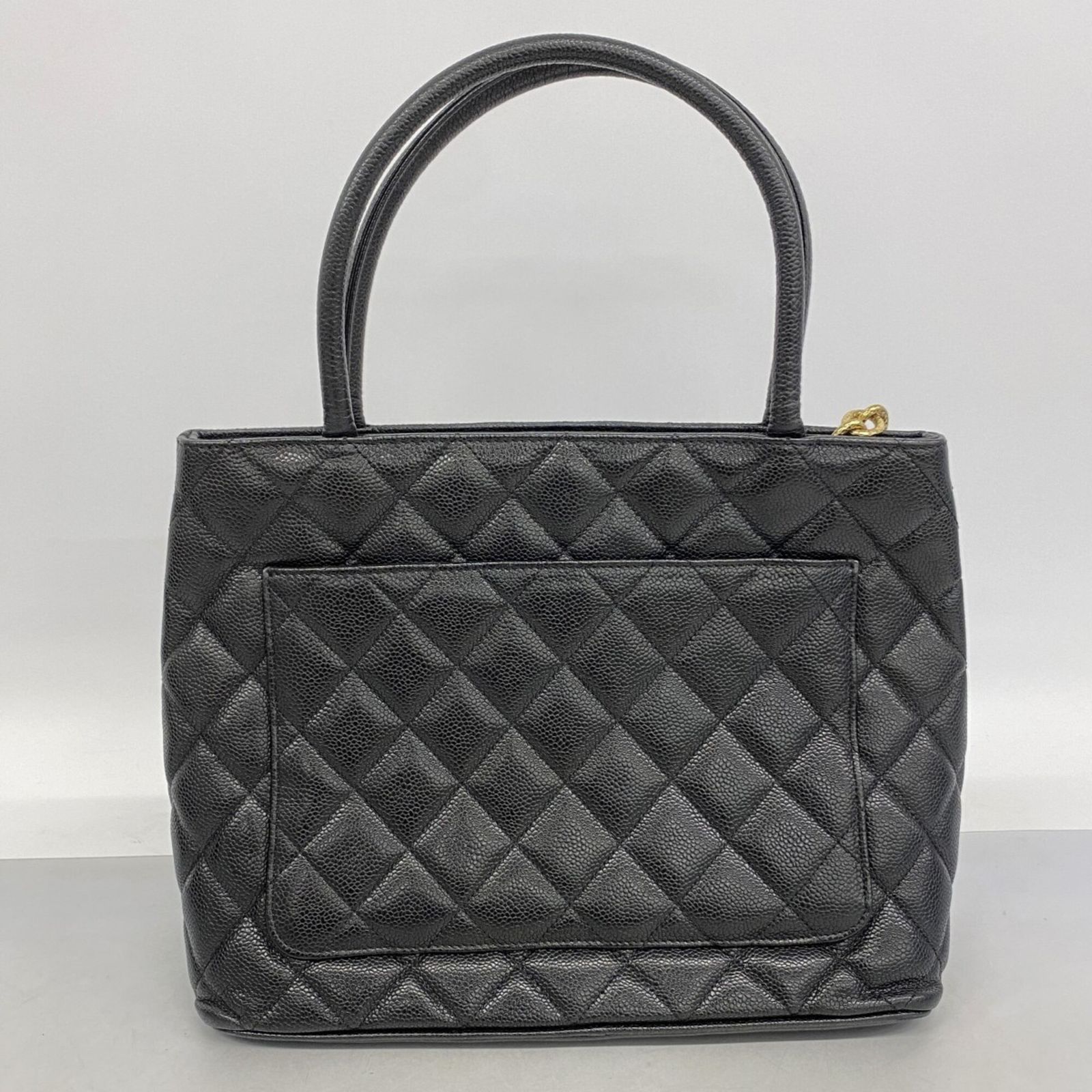 シャネル(Chanel) シャネル トートバッグ 復刻トート キャビアスキン