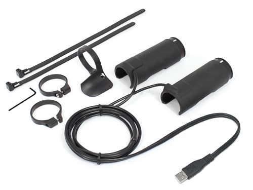 【新品】オプミッド (OPMID) クリップグリップヒーター2 USB タイプA 10W固定 汎用品・出力5V2.1A以上のUSBタイプAチャージャー用 L1204 03b390cf