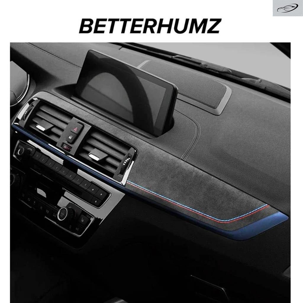 アルカンターラ製 BMW F20 F21 F22シリーズ 1 2 センター コンソール パネル トリム カバー M パフォーマンス ステッカー 車内