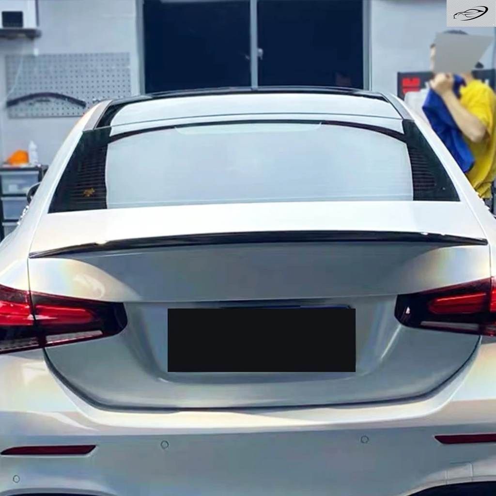 2019-2024年式 メルセデス ベンツ A W177用リア トランク リッドカースポイラー モバイルテールウィング ABSパーツ