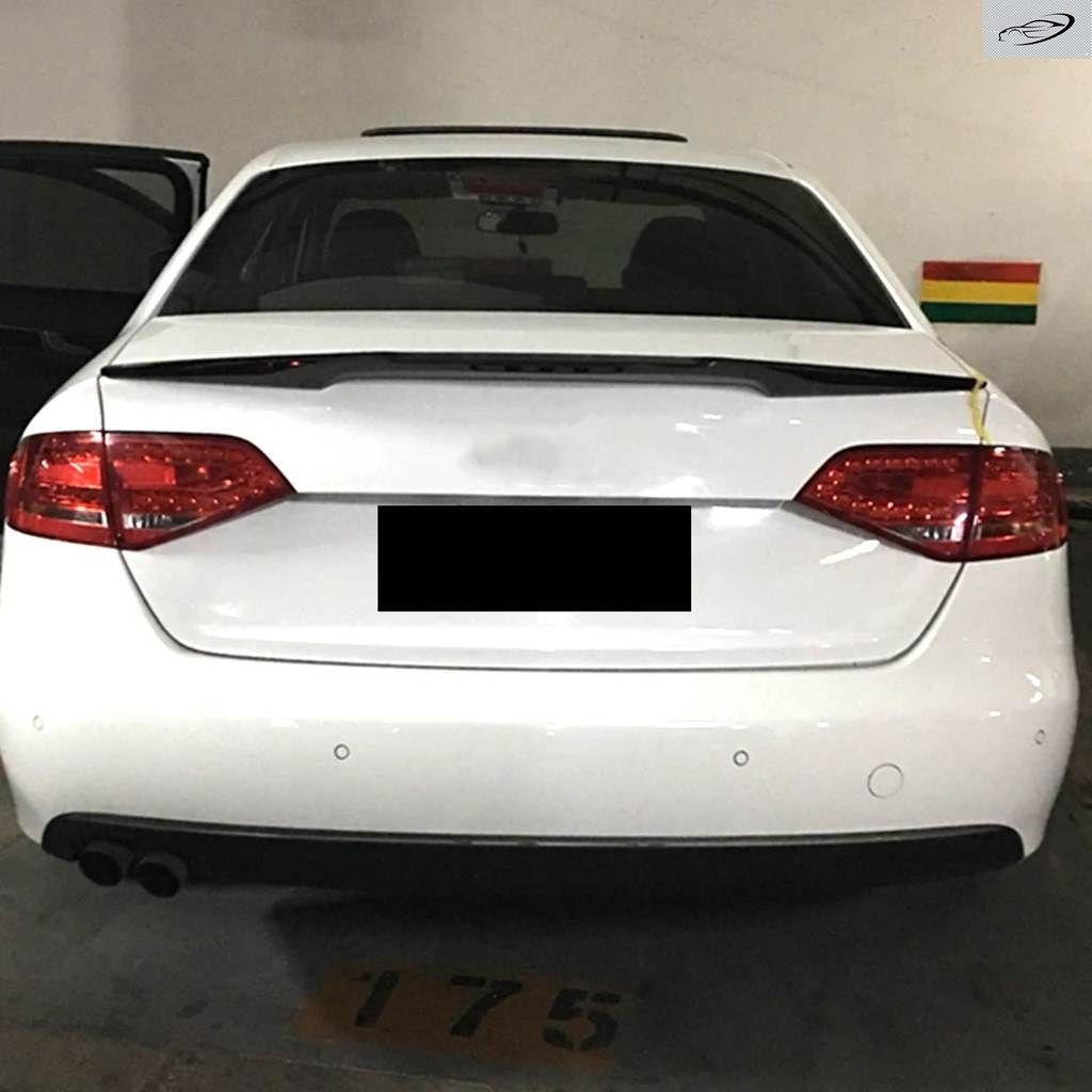2009 10 11 2012 アウディ A4L B8 モバイルテールウィング ABSパーツ用リア トランク リッドカースポイラー